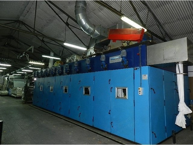 Saben, TSB-1, 2002, Continuous Tumbler, 8 Chambers, Steam & Gas Heated