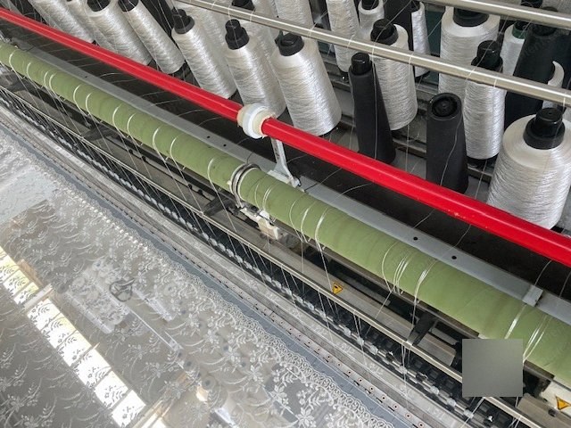 Saurer, Epoca 5, 2008, Schiffli Embroidery Machine, 20 Meters, Frame Size 1600mm