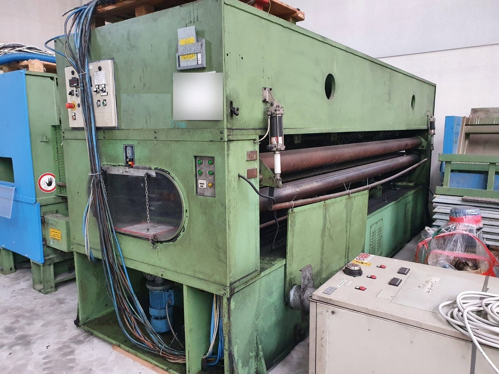 Automatex, AG100/B, 1988, Finishing Needle Loom, 4000mm Working Width, Double Board Upstroke, 1100 RPM