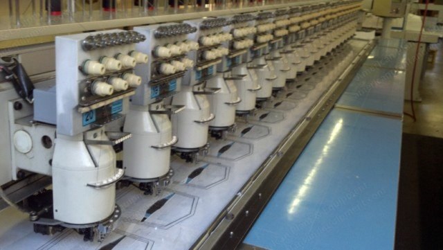 Barudan, Bemsh Ug 20t, 1990, 20 Heads, 7 Needle, Bridge Type, Sash Frame