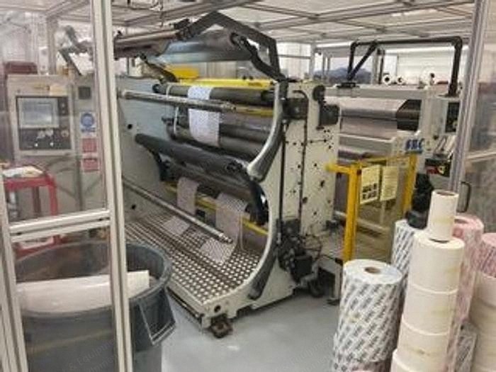 SRC, 590 U, 2008, Slitter Rewinder, 72" Width, 50" Unwind, 32" Rewind