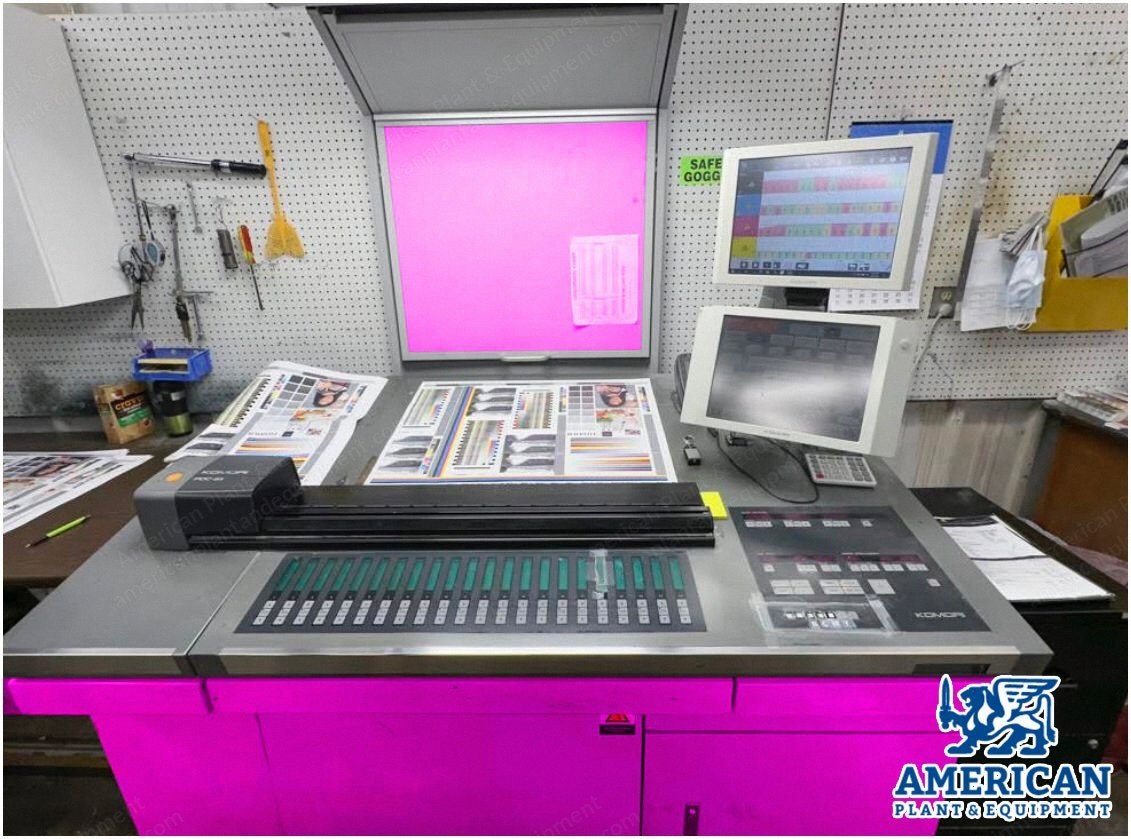 Komori, LSX529+CX, 2007, 5-Color, 24x29 Inches, Dedicated Tower Coater, LED UV