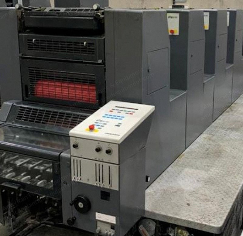 Heidelberg, Speedmaster 52-4-P 3, 2000, 4 Colors, 520x375mm, Perfecting 4/0 2/2