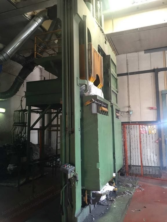 Italiana Rigenerazione, Tearing Plant, 2000mm Working Width, 6 Drums, with Bale Cutter and Rotary Cutters