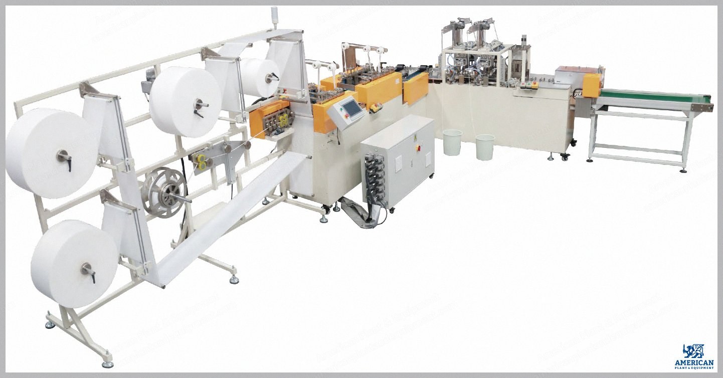 NovaStar, FM222, Automatic Fish-Type Face Mask Production Line, 50 ppm, 4 Layers, KF94 Standard