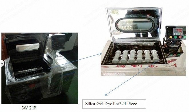 NovaStar, DG489, Normal Temperature Water Bathing & Rotary Dyeing Machine, 12 or 24 Cups, 150ml to 250ml Cup Capacity, 100 deg C Max Temp
