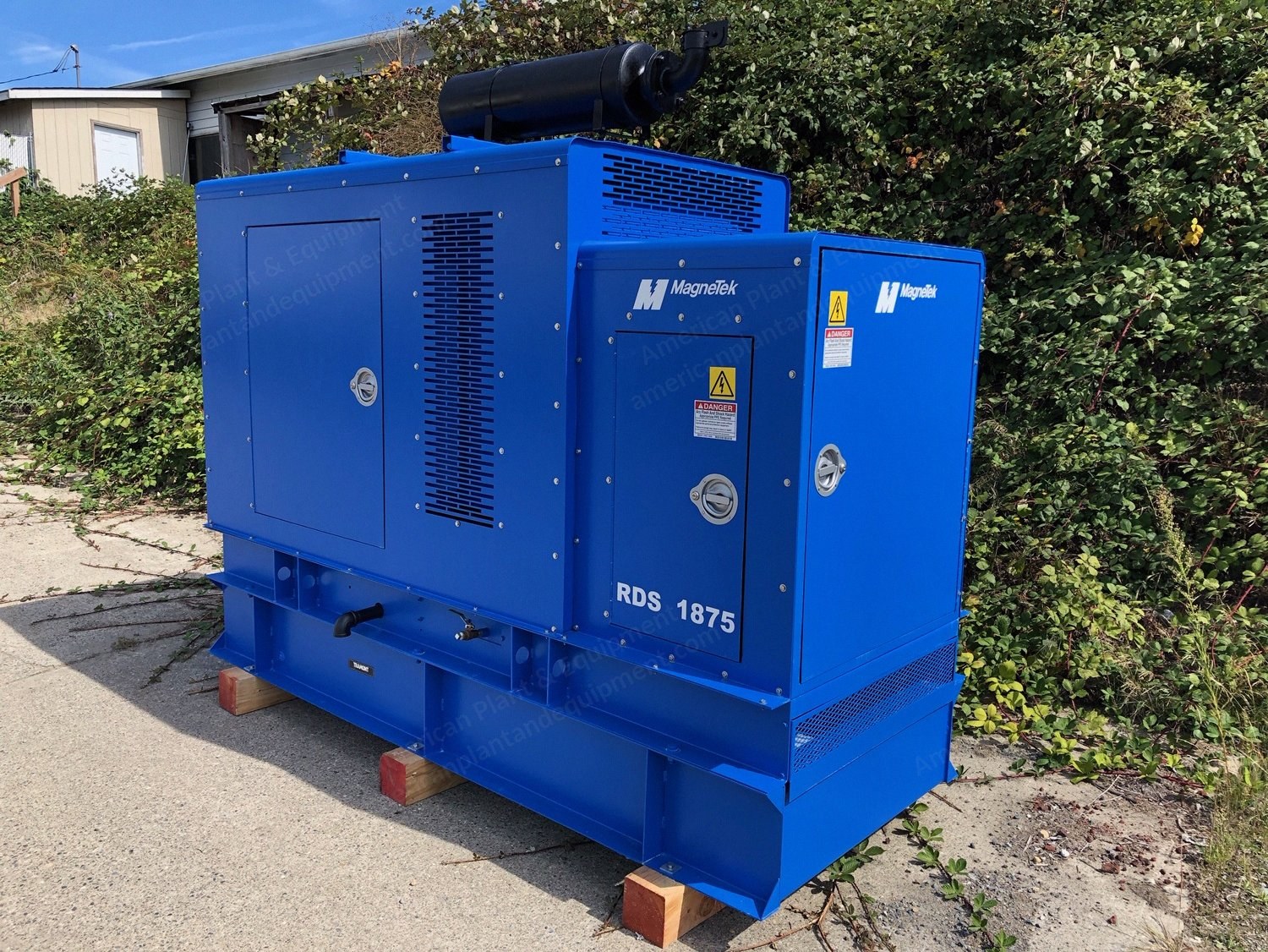 Magnatek, 135 kVA Diesel Generator, Standby / Prime Rated, 947 Hours