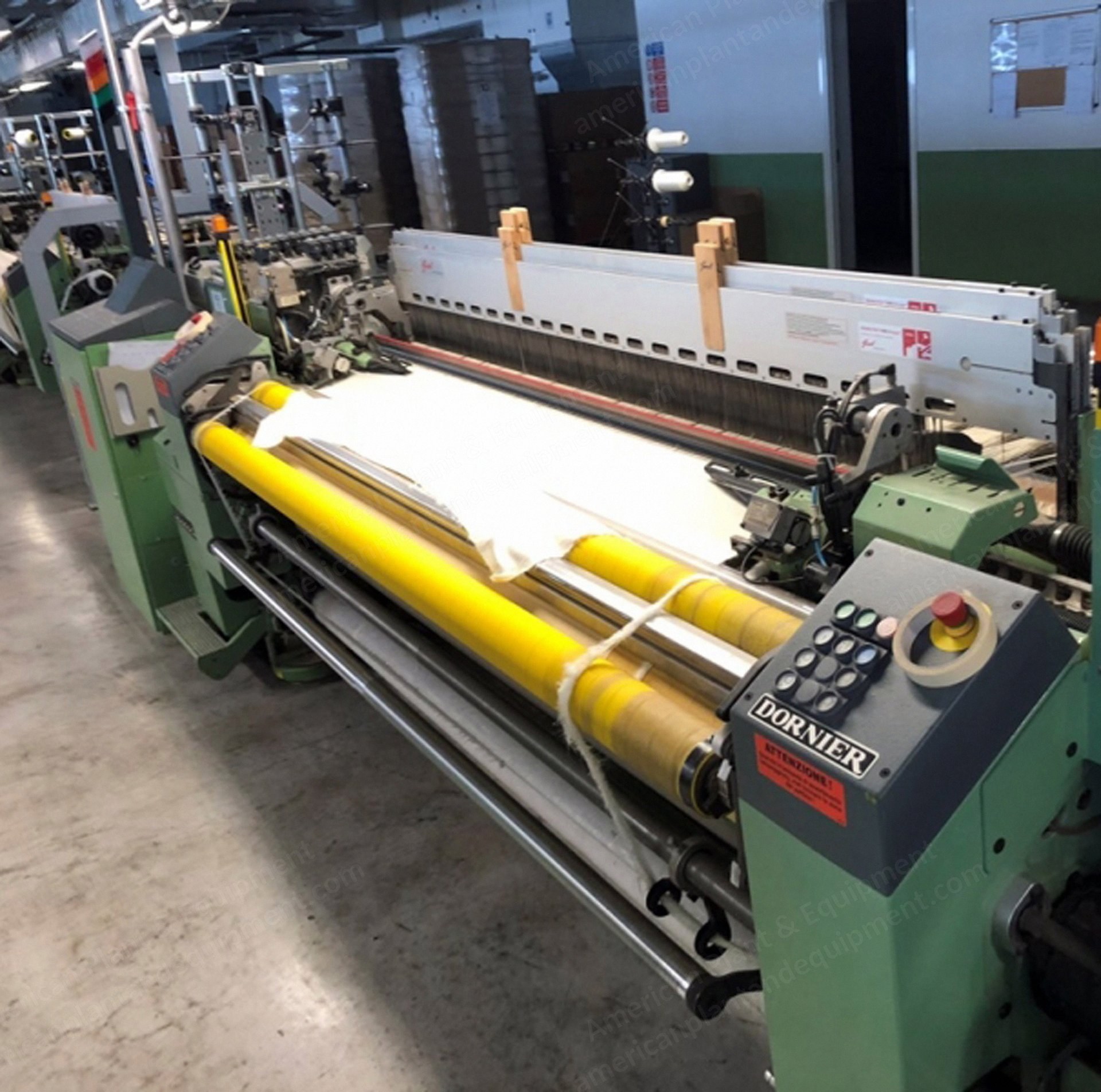 Dornier, AWSE4/E, 2007, Airjet Looms, 2200mm, 4 Colors, Staubli 1661 Cam Motion