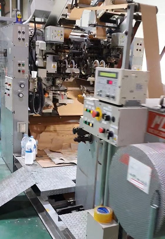 Newlong, 2036TS + 508HS, 2008, Paper Bag Making System, Width 360mm, Speed 180 bags/min
