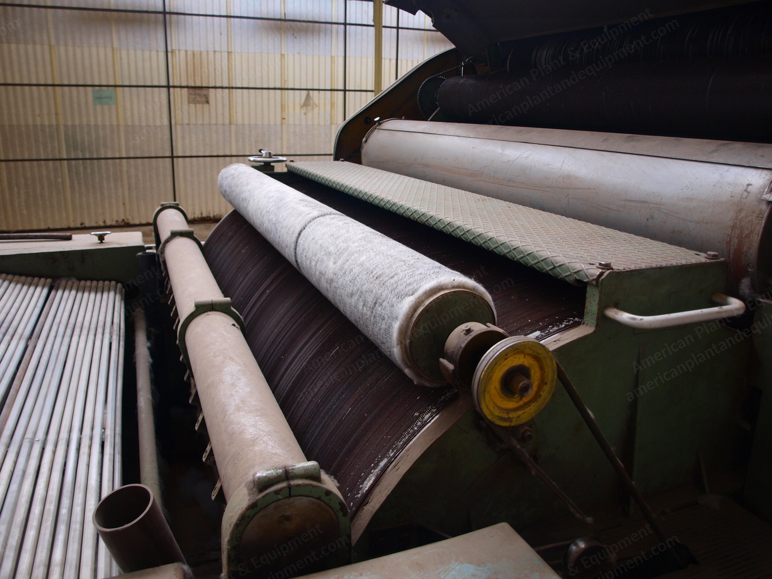 Befama, CU311, 1975, Carding Production Line, 2200mm Working Width, Autefa Cross Lapper