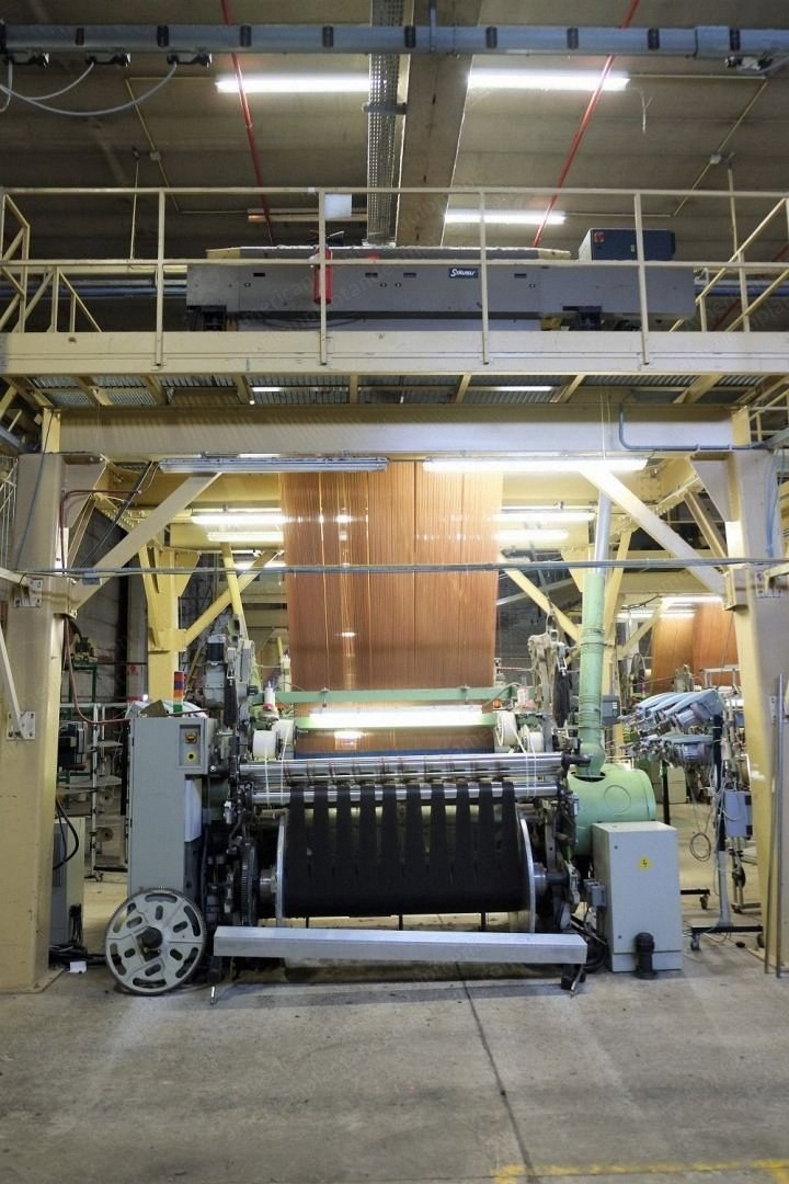 Somet, Super Excel HTP H1650, 2000, Rapier Loom, Working Width 1650mm, 8 Colors, Staubli LX3200 Jacquard