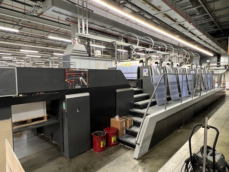 Heidelberg, SM XL 106-8-P 18 K, 2013, 8 Colors, 750x1060mm, Perfector 4+4 / 8+0