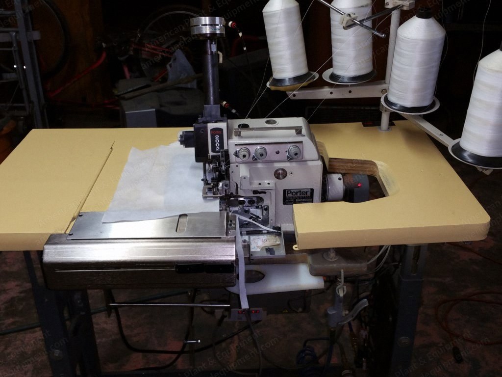 Porter, Serger Flanger, 2002, Variable Speed Motor, Needle Positioner