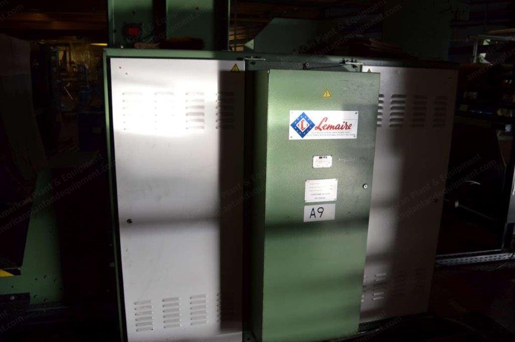 Lemaire, Z79, 1992, Laminating Machine, 3400mm Working Width, Klieverik Powdering Device