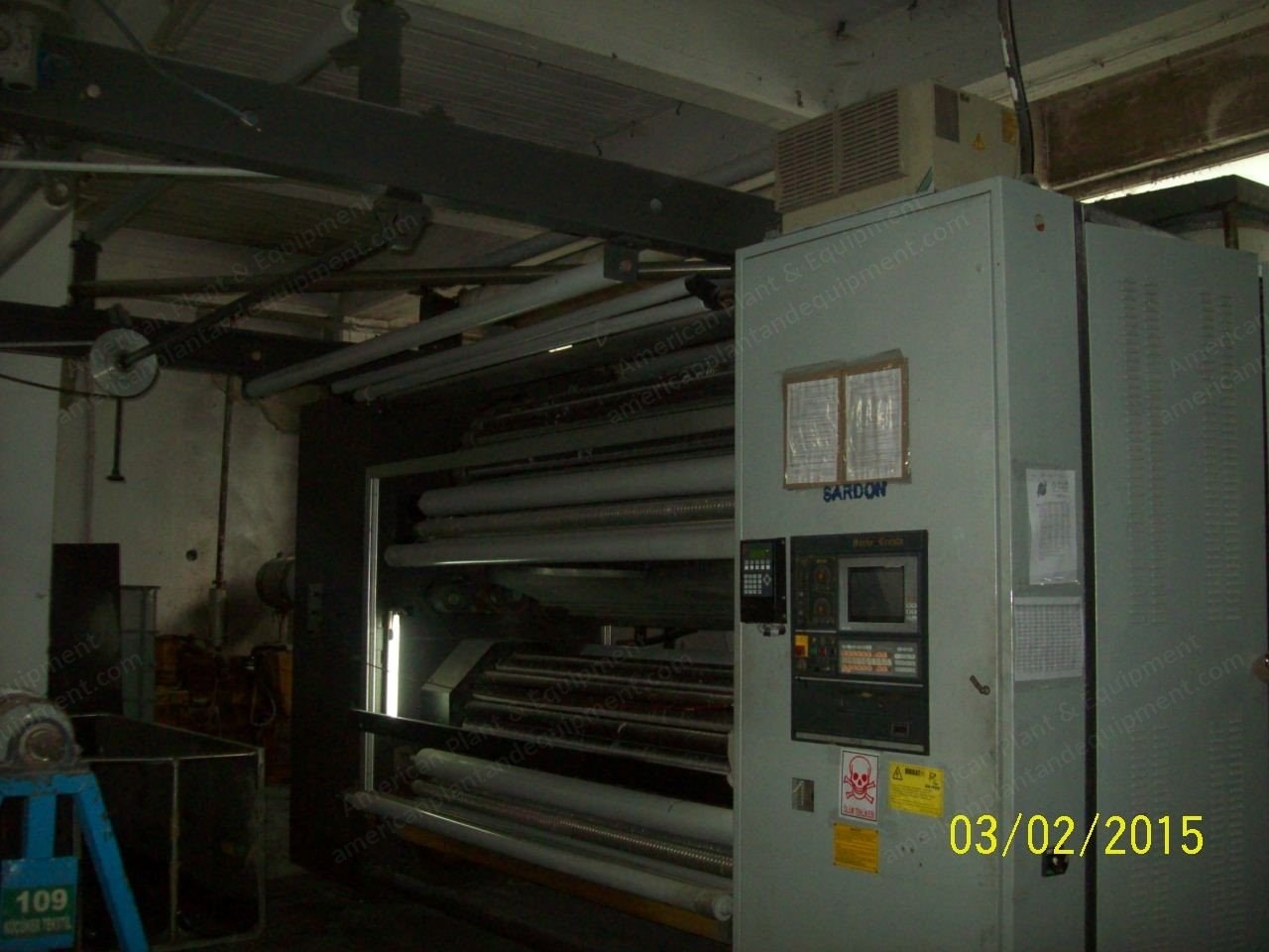 Mario Crosta, MC24/24, 1995, Raising Machine, 2400mm Width, 48 Rollers