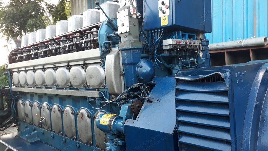 Wartsila, 8L20, 2007, HPR500 Turbo, 60Hz Marine Genset