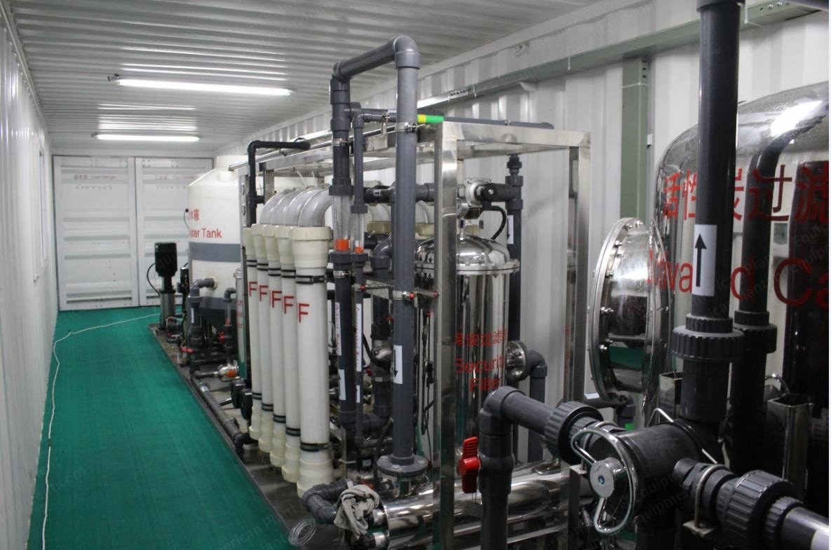 NovaStar, WW105, Seawater Desalination Plant, 3500 m3/day, 380V 60Hz