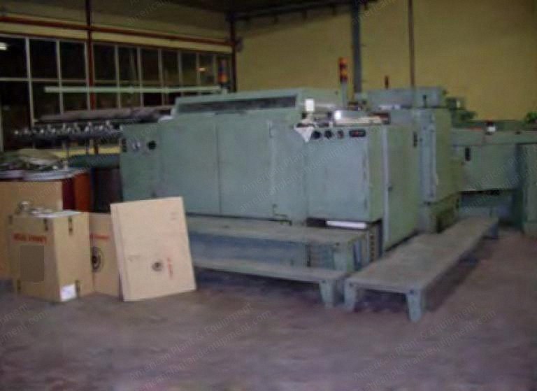 NSC Schlumberger, R5L 10, 1987, 24 Spindles, 5 Cylinders, 700x1000mm Garment