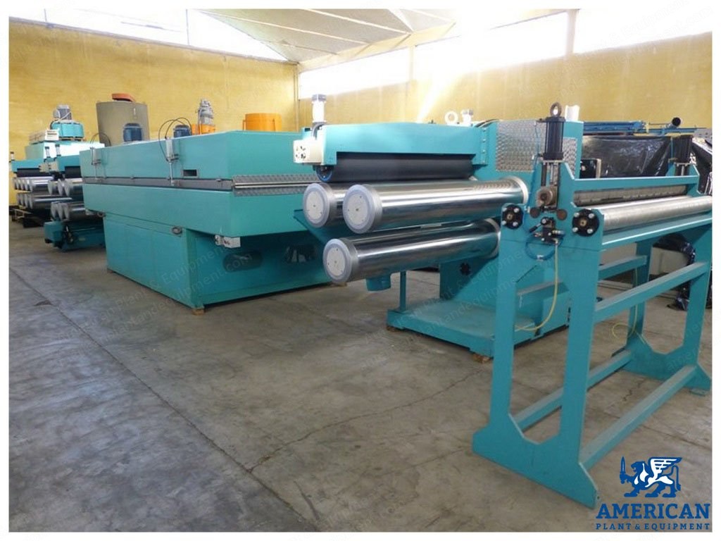 Sima Promatech, Extrusion Line, 1987, 130mm Extruder, 1700mm Die, For Polypropylene Tape
