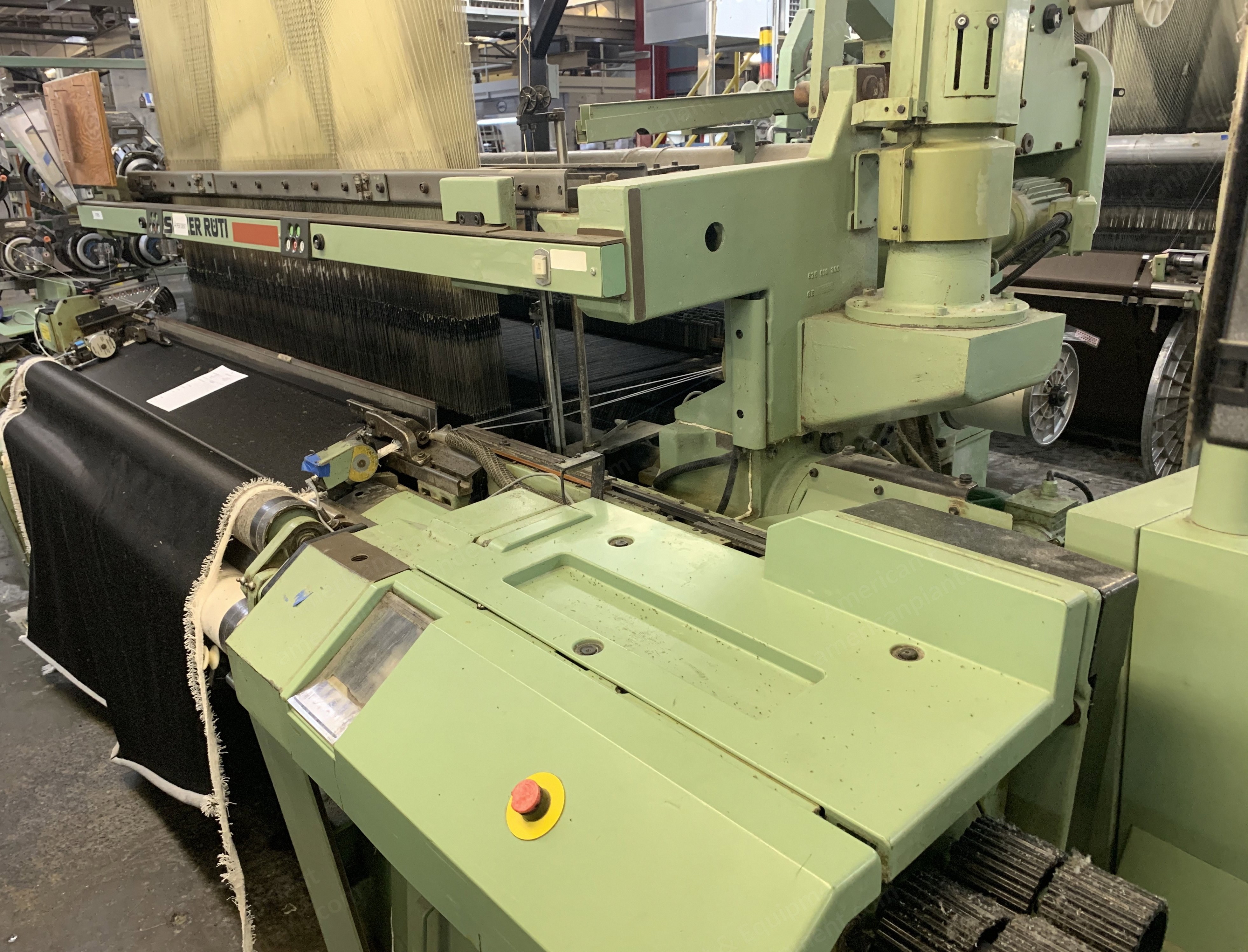 Sulzer, G6200 B 170 N8 J, 1994, Rapier Loom, Prepared for Jacquard, 170cm, 8 Colors