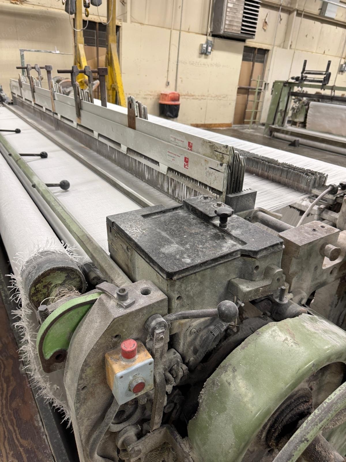 West Point, Beamer, 1980, 183 Inch Warp Width, 1000mm Beam Diameter, with Texkimp Creel