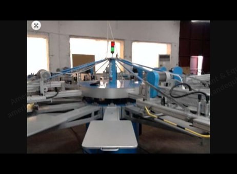 Schenk, Spider 6-12, 2004, Rotary Textile Printer, 6 Colors, 12 Pallets