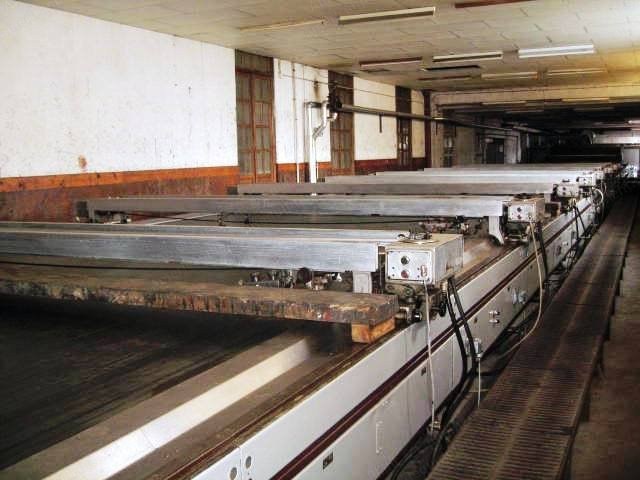 Reggiani, Flat Bed Printing Machine, 1982, 3200mm, 8 Colors, 3 Zones Dryer