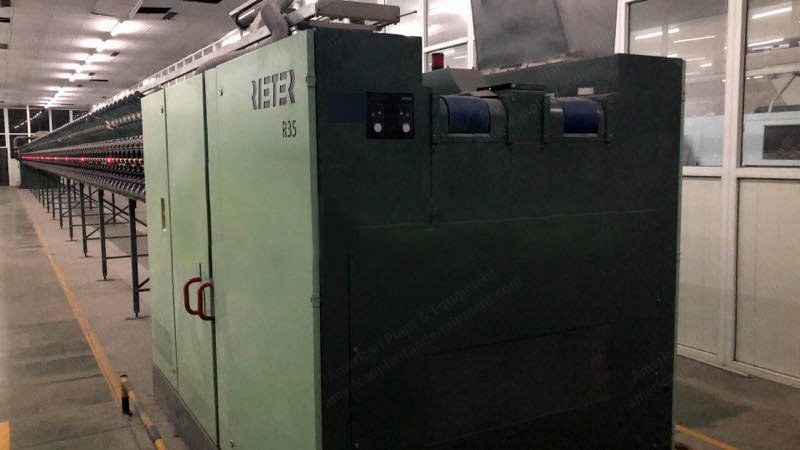Rieter, R 35, 2014, Open-End Spinning Machine, 288 Spindles, T533 Rotor, Cotton