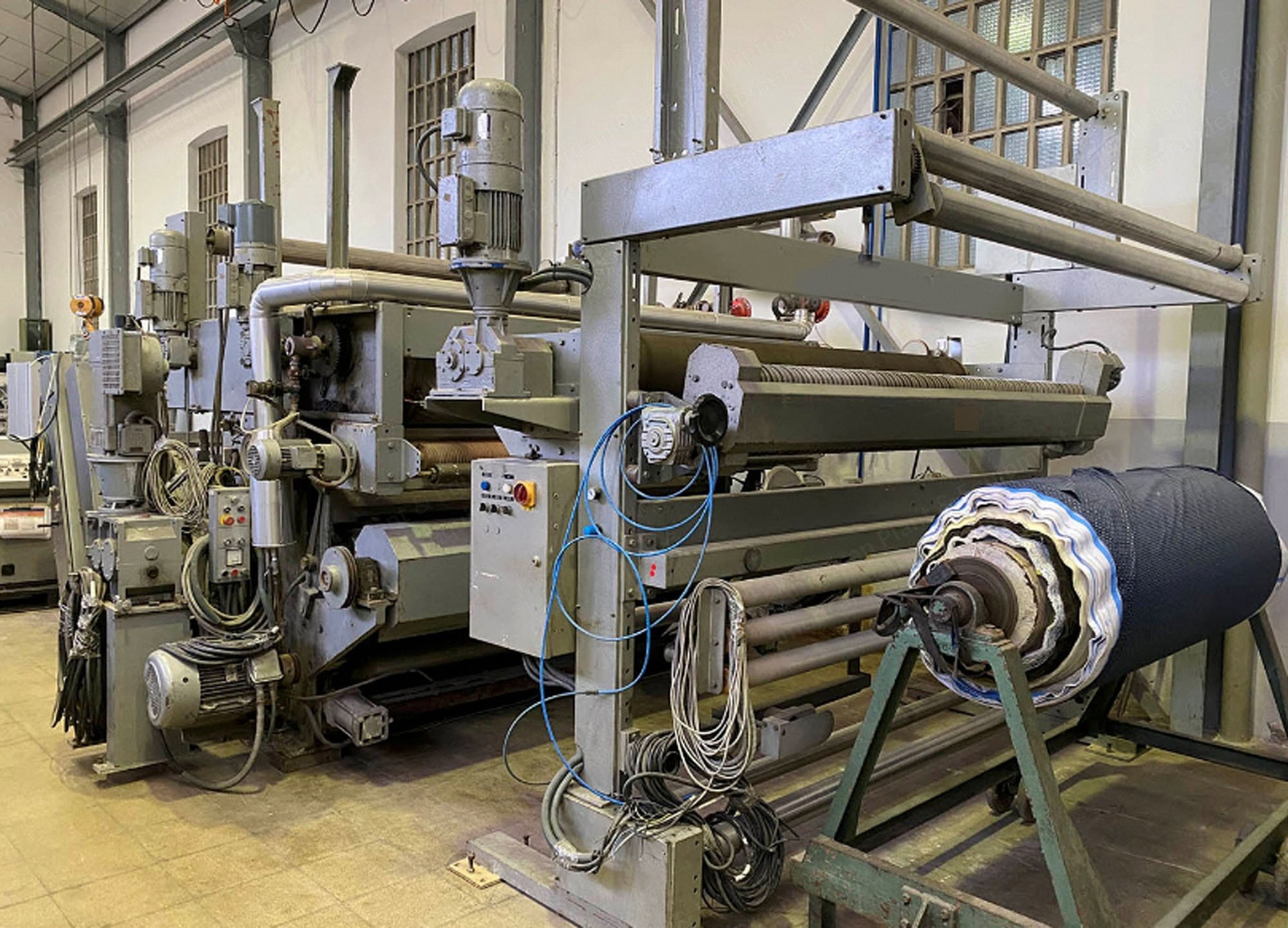 Monforts, Toptex-W, 1991, Sanforizing Machine, Working Width 2100mm, Rubber Belt Width 2305mm