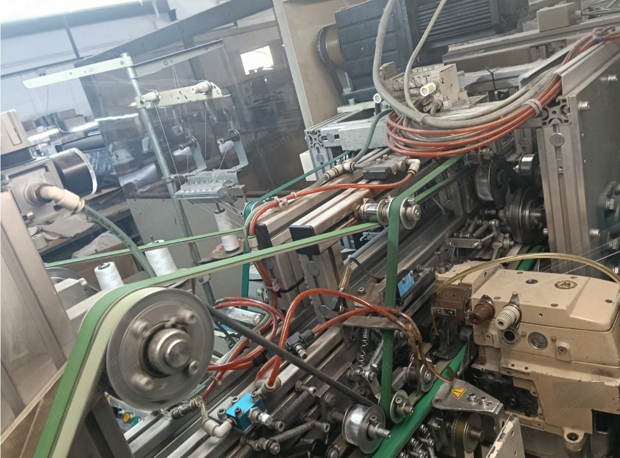 Texpa, QRSN 146, 2001, Cross Hemming Machine, Label Attachment
