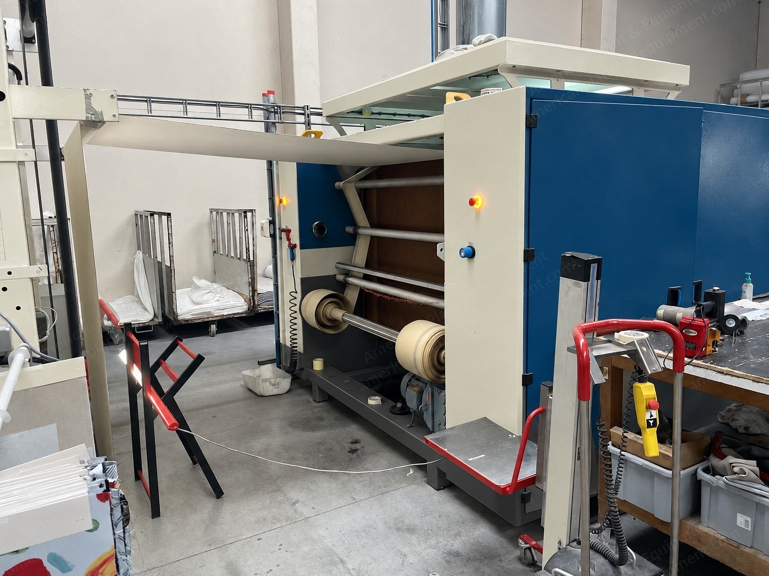 Muratex, BTPM 1800, 2020, Transfer Calander Line, Working Width 1600mm, Drum Diameter 800mm