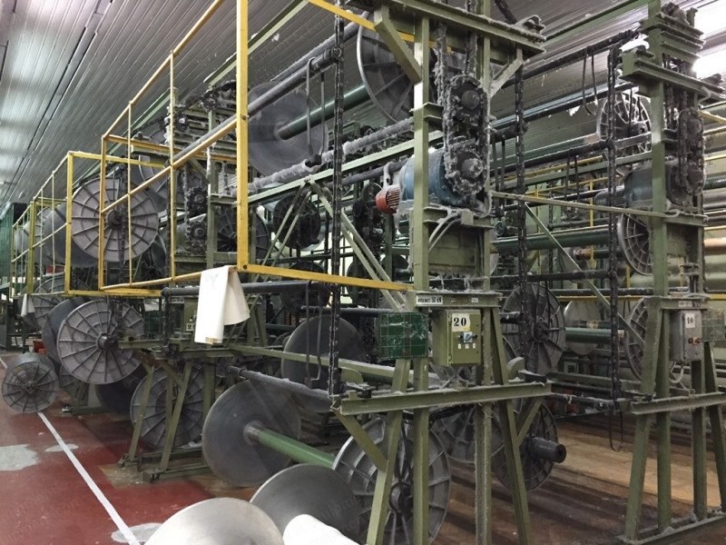 Benninger, 91726 FB, Zell BZ-7M, Zell XK Z6F, Direct Warping and Sizing Line, 1975 to 1986, 2400mm Width