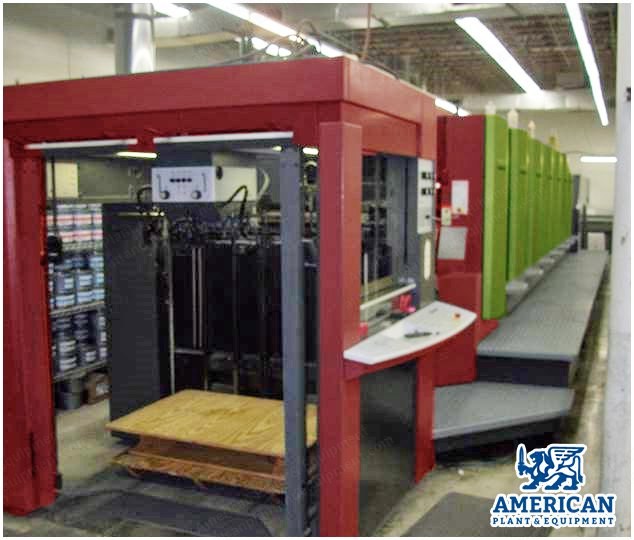 Heidelberg, CD102-6LX, 2004, 720x1020mm, 6 Colors, UV Dryer