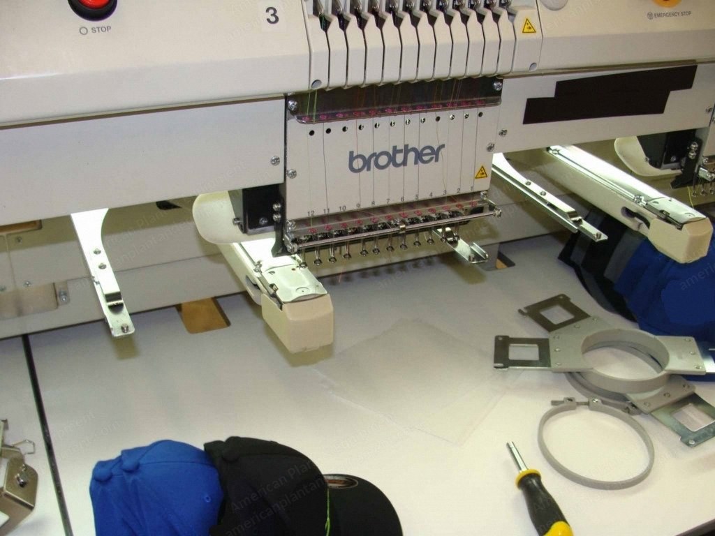 Brother, BE-1204-BC-PC, 2006, 4 Head, 12 Colors, Sewing Area 430x300mm