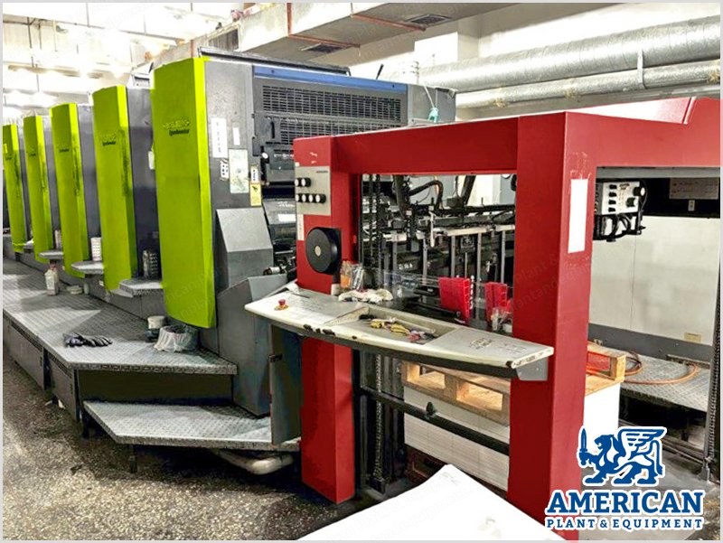 Heidelberg, CD102-5, 2004, 720x1020mm, 5 Colors, CP2000