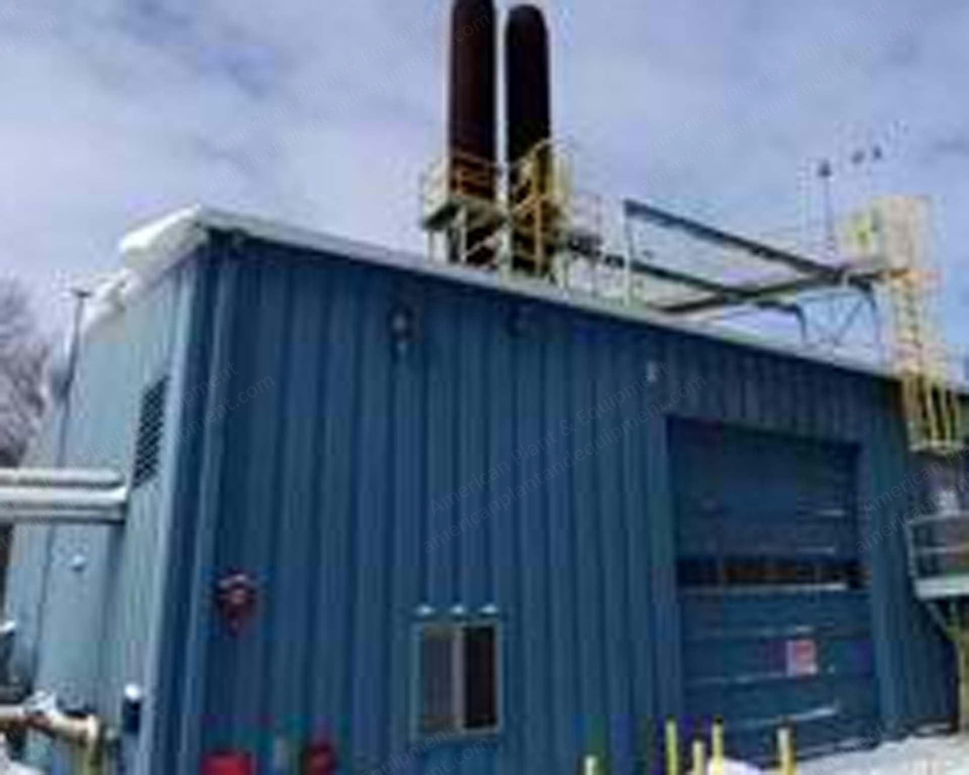 Babcock & Wilcox, Complete Boiler Plant, 100,000 lb/hr, 250 psi, Natural Gas / #6 Oil