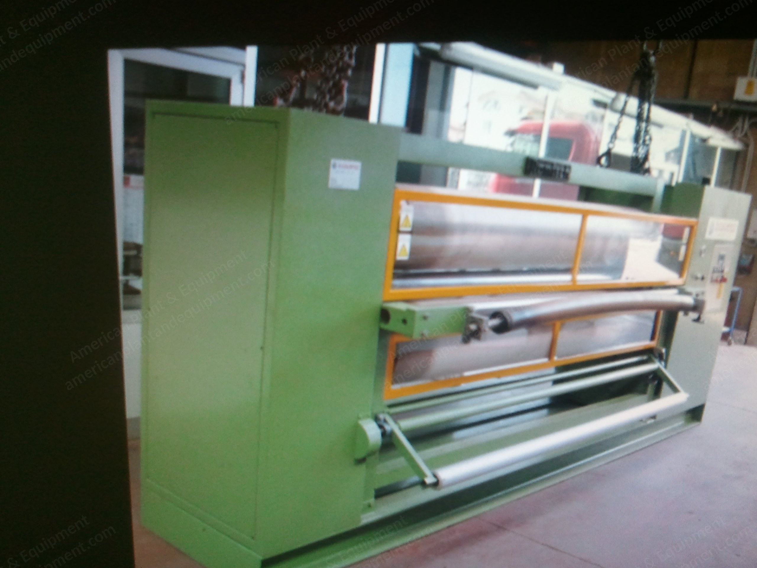 Ramisch, 3-Cylinder Steam Calender, 2200mm, 15000kg Hydraulic Pressure