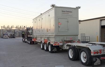 Natural Gas-Fired Turbine, 5.7MW, Base Load Operation, with Generator and Substation Equipment