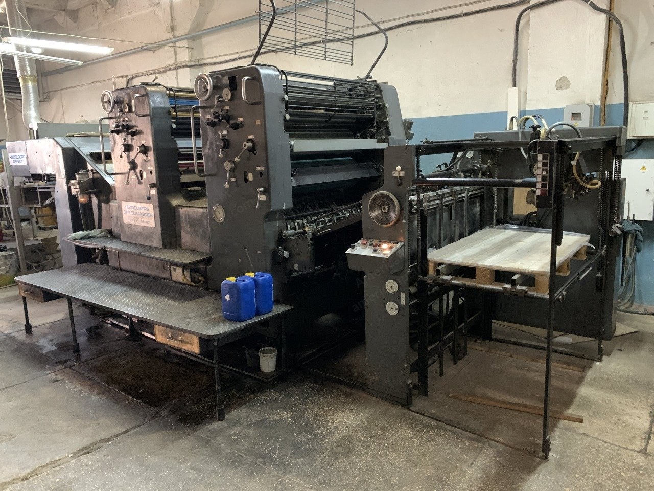Heidelberg, SM 102Z, Straight 2+0 Press, Standard Pile Feeder, IR/UV Dryer