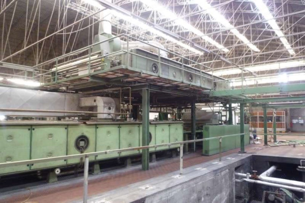 Artos, 1976, Stenter for Woven Fabric, 3200mm Width, 8 Chambers, 4 Chambers Pre-Dryer, Oil Heated