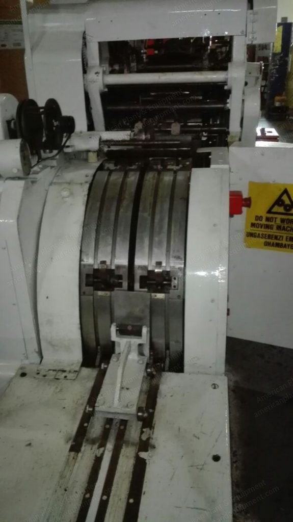 Windmoeller & Hoelscher, Triumph III, 1970, 450 to 1000mm Web Width, 4 Colors Inline Printing, Block Bottom Paper Bag Making Machine