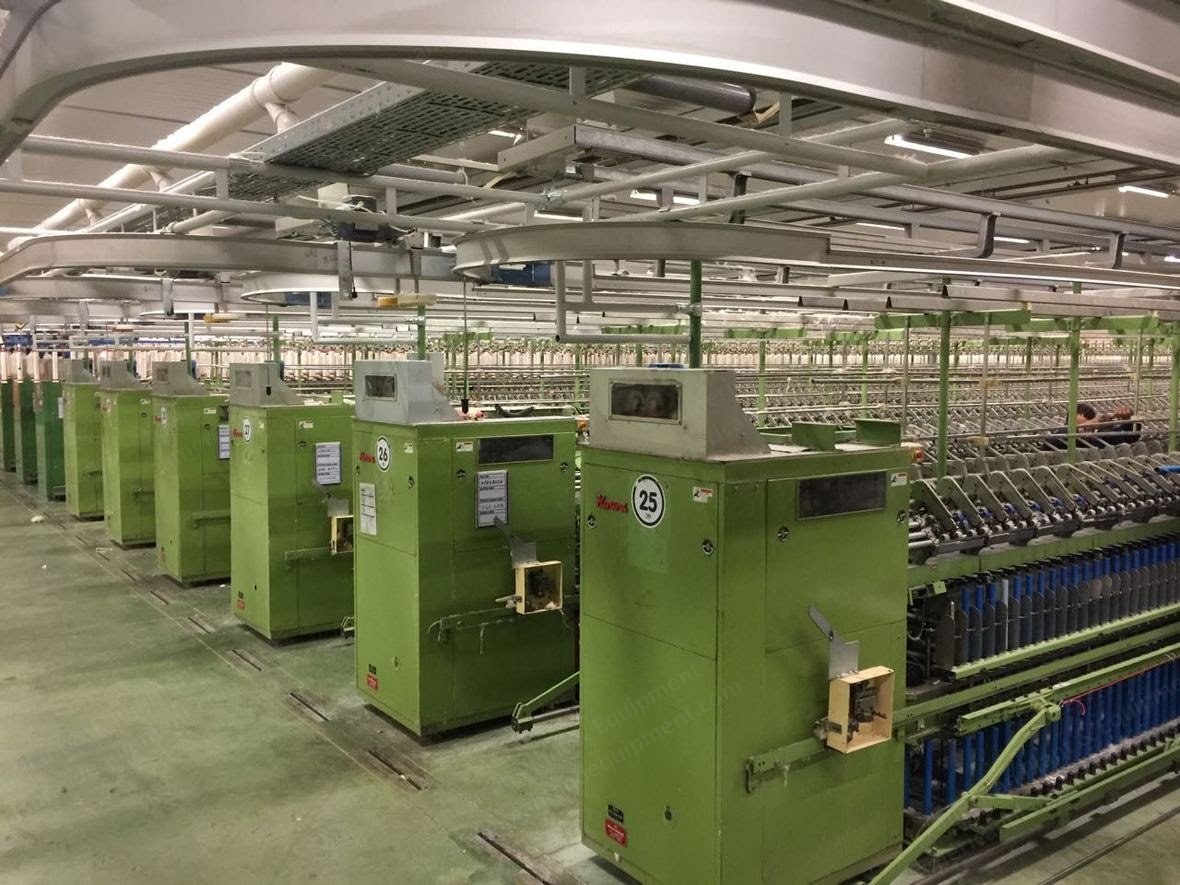 Howa, UAG, 2001, Ring Spinning Machine, 720 Spindles, 75mm Ring Diameter, Linked to Murata 7.5 Autowinder