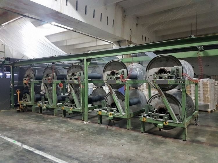 Master, Indigo Flow, 2005, 1800mm Working Width, 15 Dye and Wash Boxes, Karl Mayer Head Stock