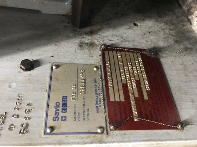 Cognetex, FTC-8L, 1992, 544 to 640 Spindles, Ring Spinning Machine