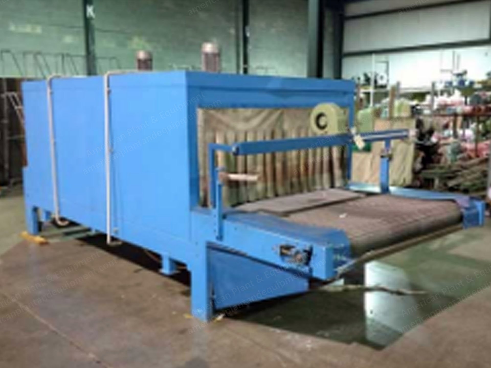 Heat Shrink Tunnel, 15' Overall Length, 60" x 24" Opening
