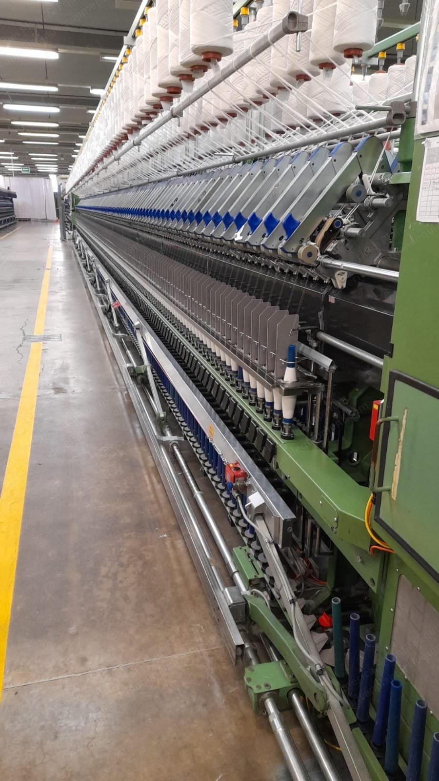 Zinser, RM450, 1999, 504 Spindles, 48mm Ring Diameter, 82.5mm Gauge, Automatic Doffing