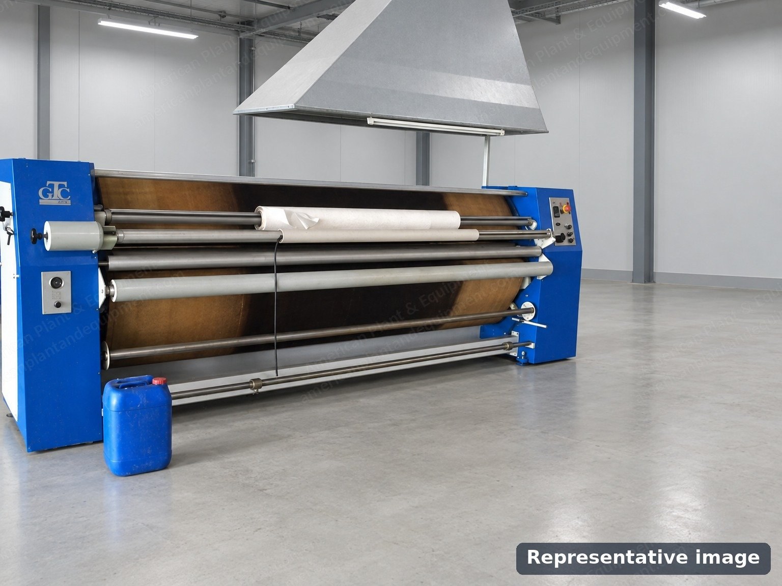 Klieverik, GTC81-1850, Transfer Printing Calender, 2010, 1,650 mm Material Width, 195 mm Drum