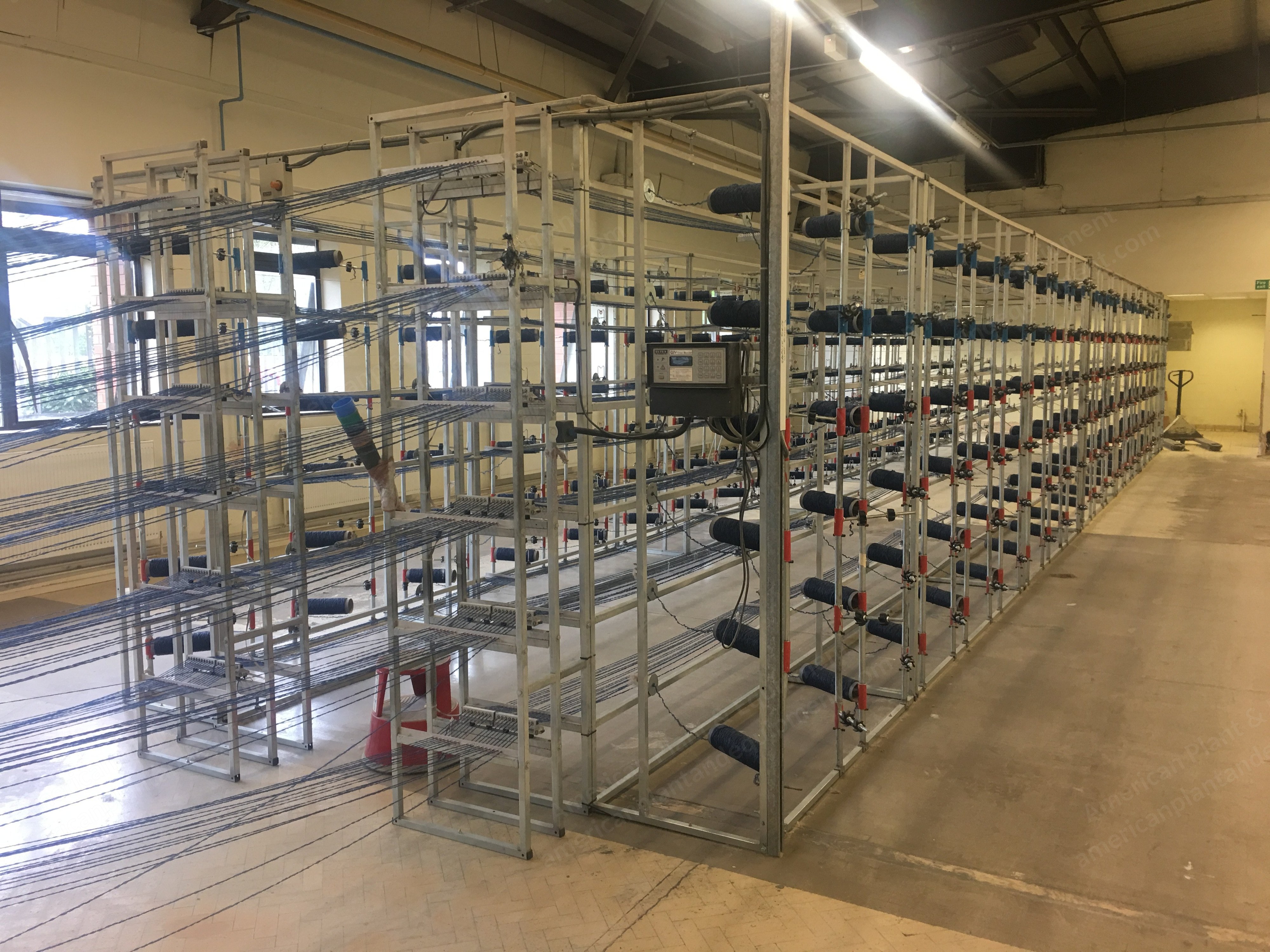 Crabtree Direct Warper, 1990, Working Width 54", 220 Bobbins Creel