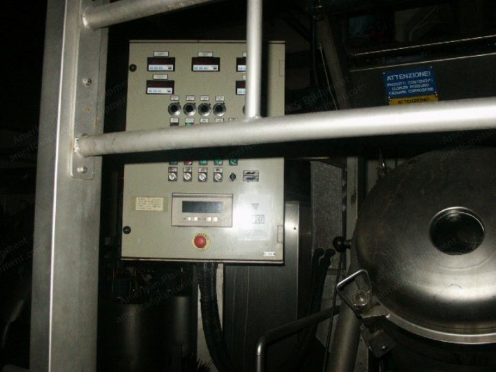 Brazzoli, Sirio HT 800, 2001, High Temperature Rope Dyeing Machine, 800 kgs, 4 Tubes