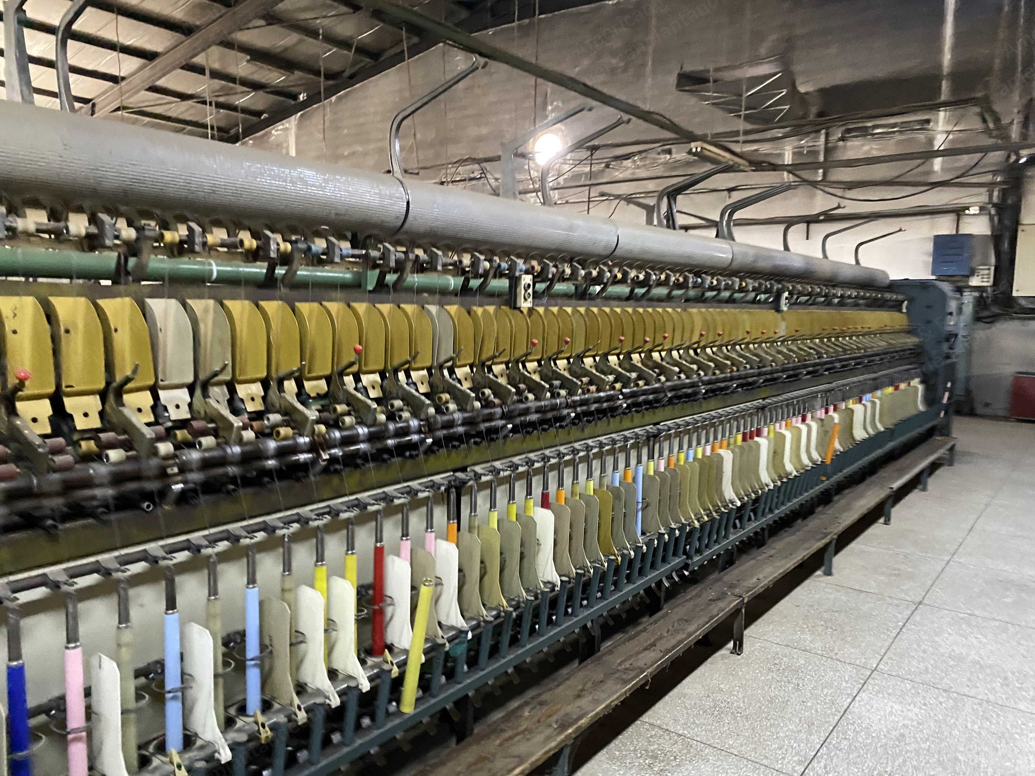 Gaudino, FBTE, 1985, Woolen Ring Spinning Frame, 440 Spindles, 90mm Ring Diameter